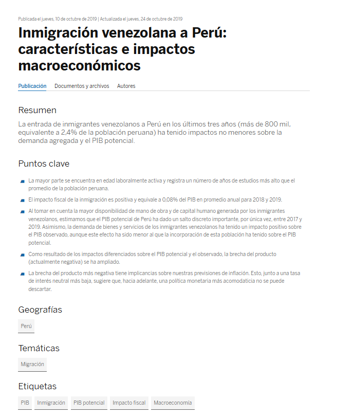 inmigracion venezolana 