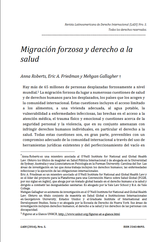 migracion forzosa